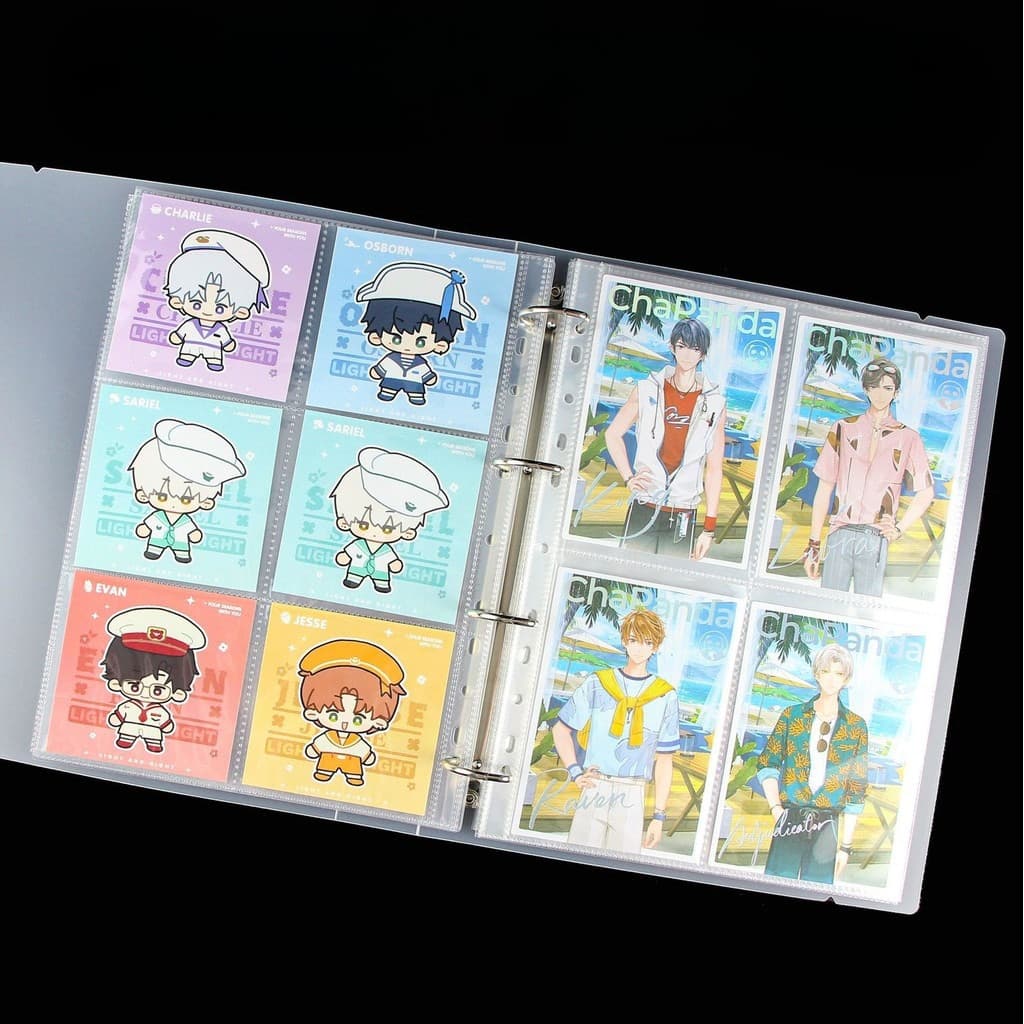 A4 Photocard Holder Clear Loose Leaf Photo Album Linings 1/2/3/4/6/8/9 กระเป๋าหน้าด้านใน Card Binder Collector Book รูปที่ 7