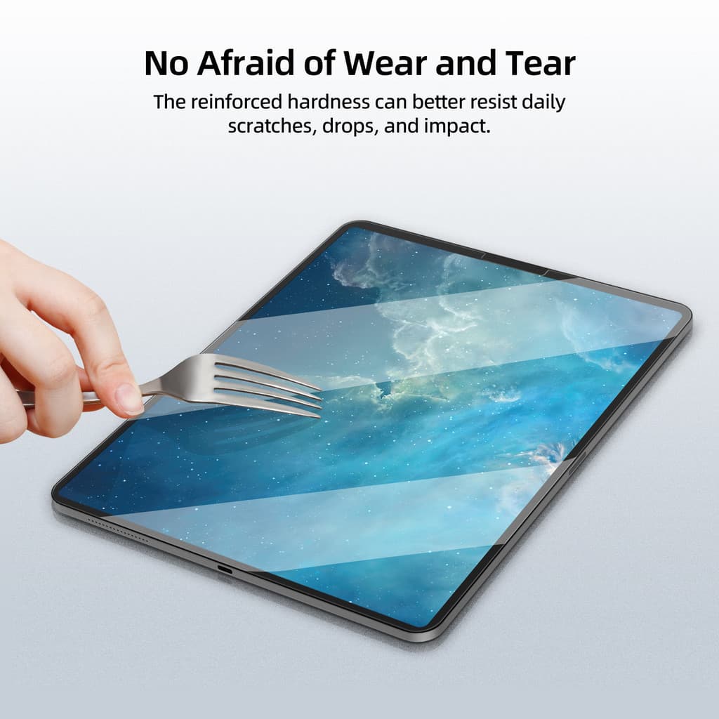 ฟิล์มกระจกใสสําหรับ iPad 11 13 Gen 11 10 9 8 7 Air7/6/5/4 Air13 2024 mini7/6 เครื่องมือติดตั้งเสริม รูปที่ 7