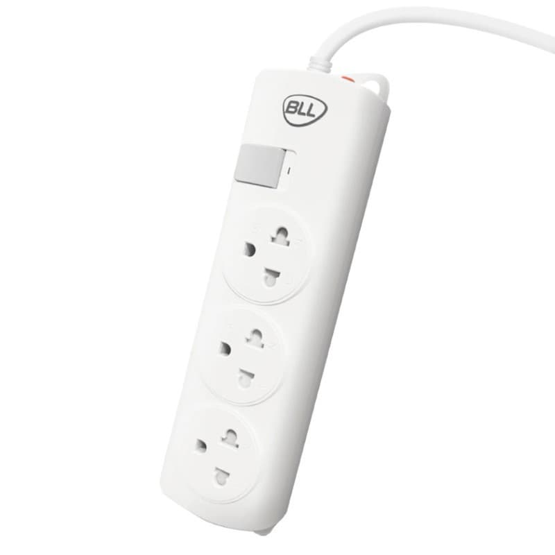 BLL รวมรางปลั๊กไฟราง 3 หัว B50/WH / B53WH / B76WH / B54WH รูปที่ 6