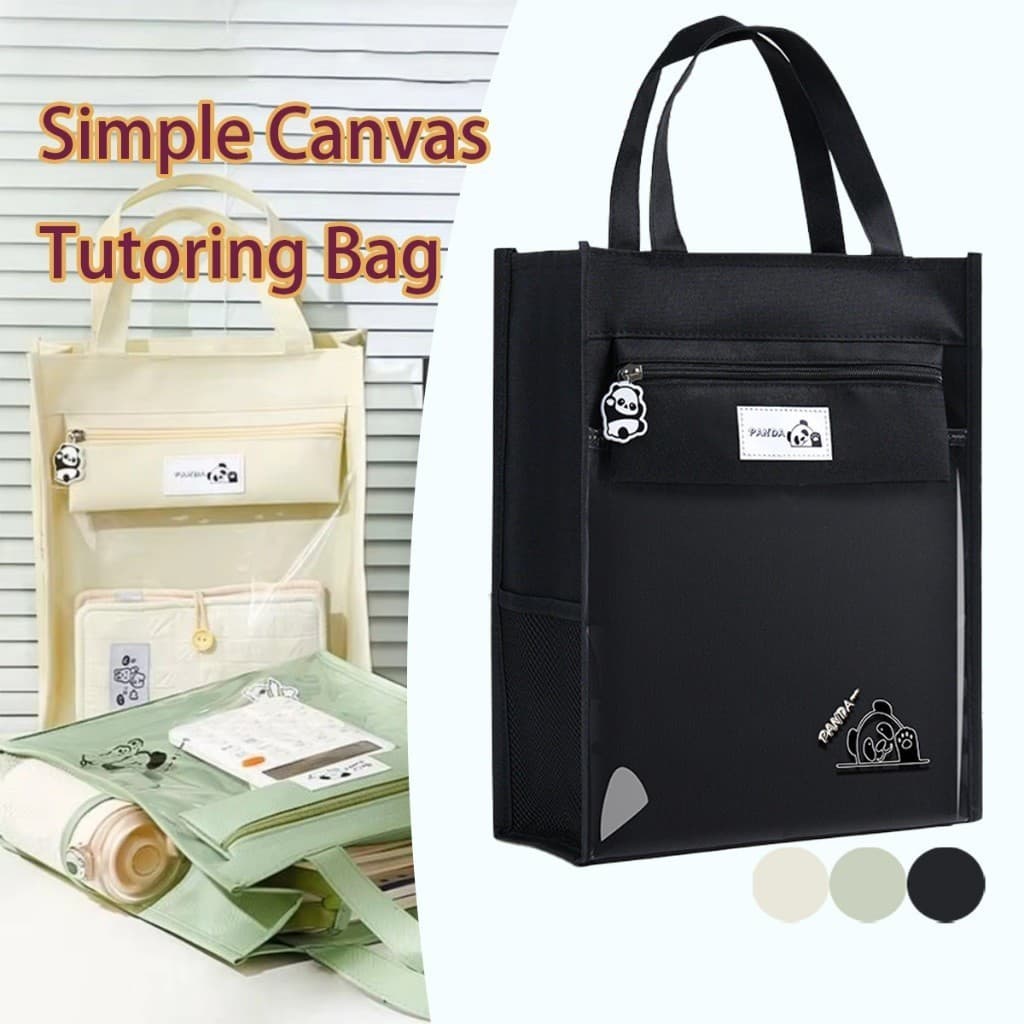 สินค้ามีคุณภาพ ซองซิปใส่เอกสาร หนังสือ สูง33CM มีหูหิ้ว กระเป๋าเรียน กันน้ำได้ ที่ใส่แฟ้มอเนกประสงค์ สำหรับนักเรียน รูปที่ 3