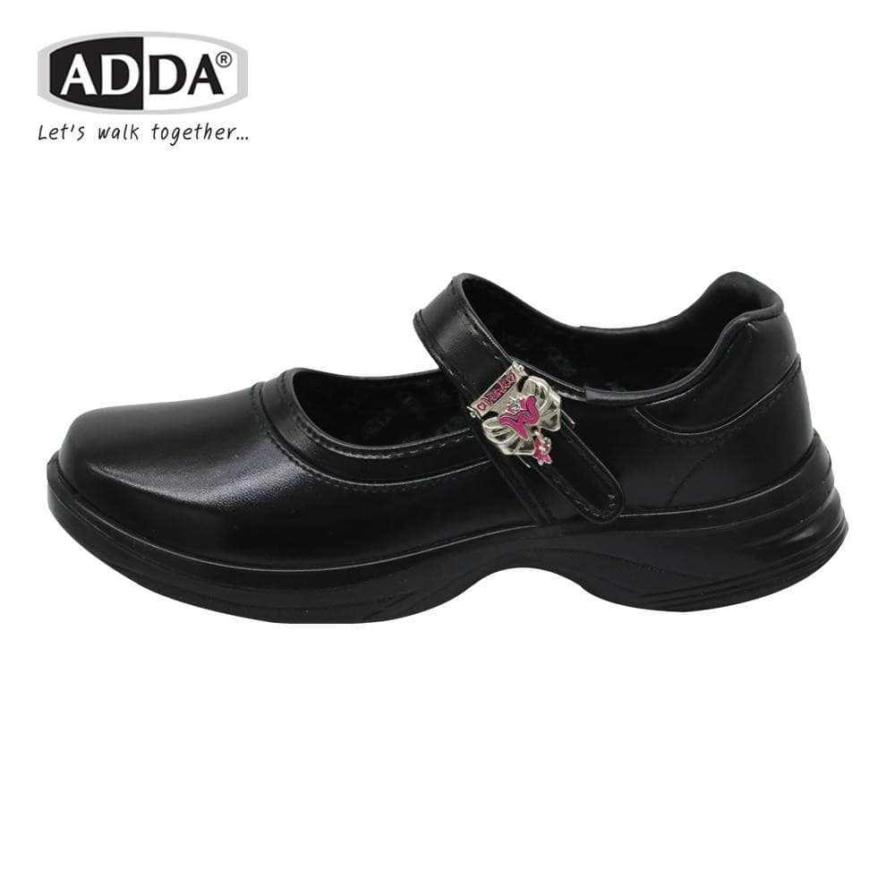 รองเท้านักเรียนหญิงสีดำ ADDA 41T01 เป็นรองเท้าที่ทำมาจากPUทำให้รู้สึกถึงความนุ่มนิ่มเบาสบายเวลาสวมใส รูปที่ 5