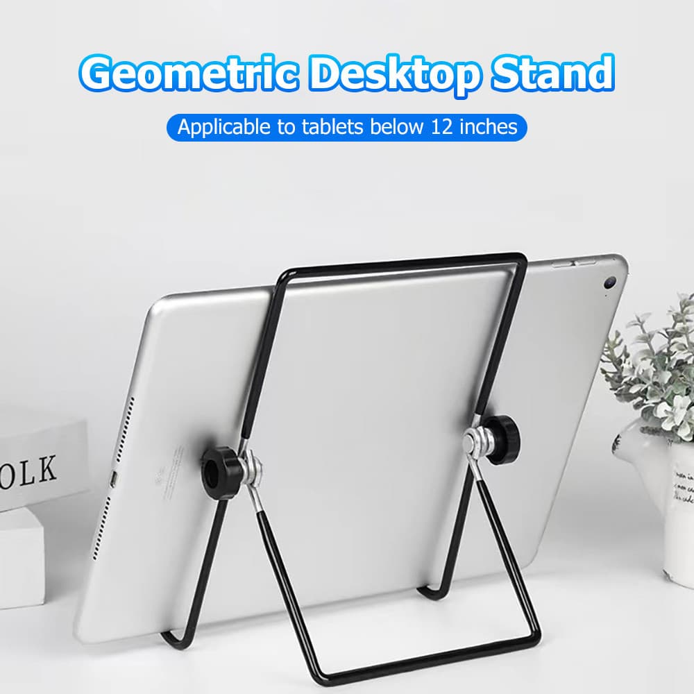 ขาตั้งไอแพด แท๊บเล็ต และแท็บเล็ตขนาดพกพา ใช้ง่าย Universal Rotating Brackets Mounting Stand Holder For iPad Tablet Phone รูปที่ 1