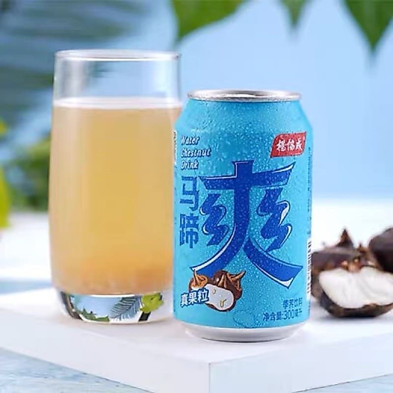 น้ำแห้วผสมเนื้อแห้ว อร่อยสดชื่น ดับกระหาย YEO'S 杨协成马蹄爽 300ml รูปที่ 1