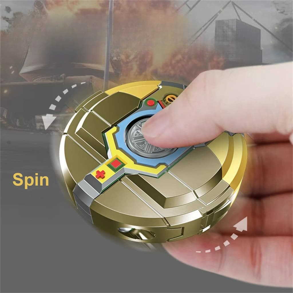 Shape-forming Robot Fidget Toy Transforming Robot Fidget Spinner สําหรับผู้ใหญ่วัยรุ่นเด็กความเครียดบรรเทา รูปที่ 8