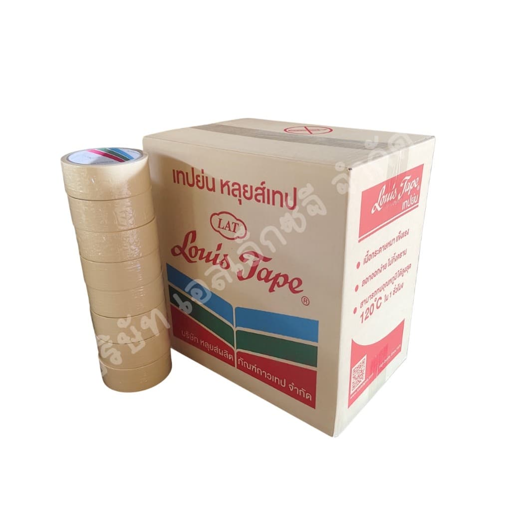 LouisTape เทปย่น เทปกระดาษกาวย่น เทปกาวย่น MaskingTape หลุยส์เทป เทปหนังไก่ กระดาษกาว รูปที่ 5
