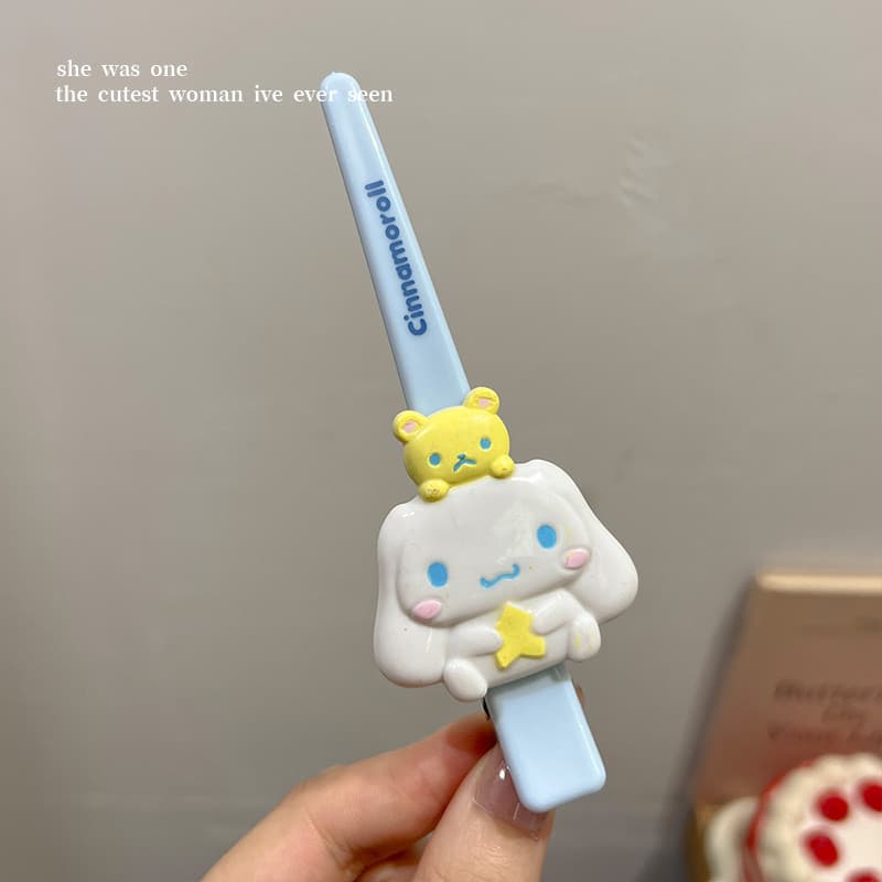 Hello Kitty กิ๊บติดผมขนาดใหญ่เครื่องประดับผมการ์ตูนน่ารักสําหรับเด็กผู้หญิง รูปที่ 8