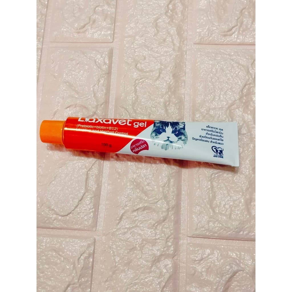 Laxavet Gel เจลช่วยป้องกันและแก้ไขปัญหาก้อนขน สำหรับน้องแมว บรรจุ 100g. รูปที่ 6