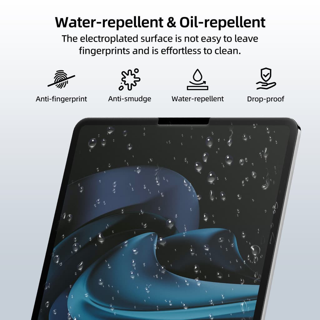 ฟิล์มกระจกใสสําหรับ iPad 11 13 Gen 11 10 9 8 7 Air7/6/5/4 Air13 2024 mini7/6 เครื่องมือติดตั้งเสริม รูปที่ 2