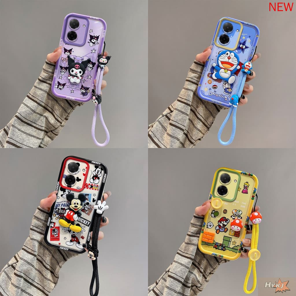 เคส Redmi A5 POCO C71 น่ารักป้องกันการตกอะนิเมะการ์ตูน TPU เคสโทรศัพท์ซิลิโคนอ่อนนุ่มYXML รูปที่ 1
