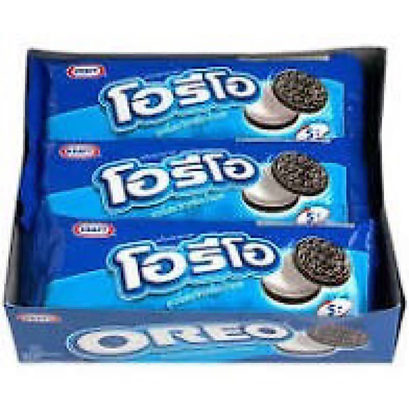 ขายยกแพ็คOREO โอรีโอ โอรีโอ้คุกกี้แซนวิชสอดไส้ครีม ขนาด 28.5 กรัม. แพค 12 ห่อ รูปที่ 1