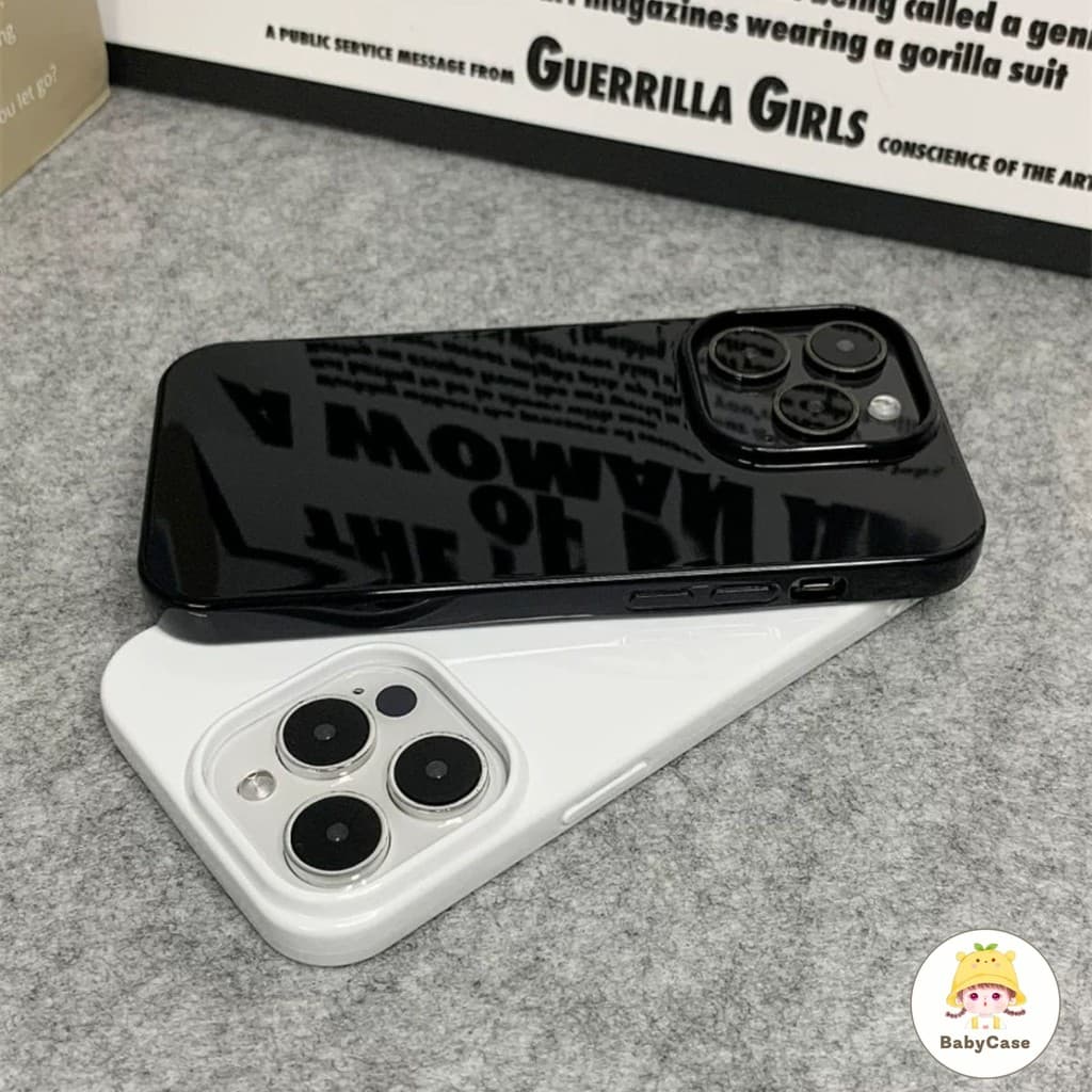 เคสไอโฟน 13 สำหรับ iPhone 16 14 12 15 11 Pro Max 16 15 7 8 Plus 12Mini 13 Mini XR X XS Max ฝาครอบพื้นผิวมันวาวที่หรูหรา รูปที่ 5