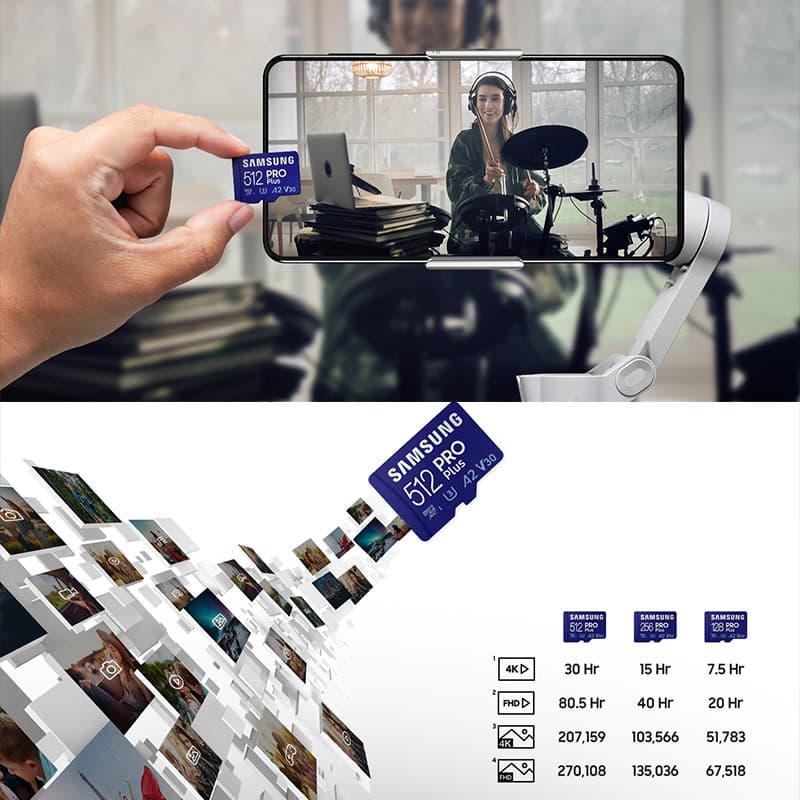 การ์ด Micro SD 2TB 1TB 512GB 256GB 128GB 64GB Class 10 การ์ดหน่วยความจําความเร็วสูง 32GB ขายส่ง U3 การ์ดสมาร์ทโฟนกล้องแท็บเล็ต gopro รูปที่ 3