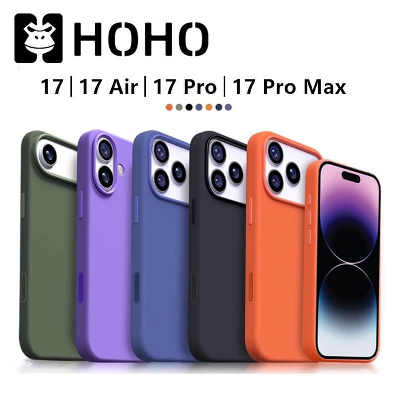 C เคสโทรศัพท์ซิลิโคน ใช้สำหรับ iPhone 17 Pro Max 17 Air liquid silicone Case เคสสำหรับไอโฟนเคสซิลิโคน เคสโทรศัพท์ซิลิโคน รูปที่ 1