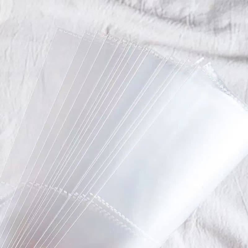 A4 Photocard Holder Clear Loose Leaf Photo Album Linings 1/2/3/4/6/8/9 กระเป๋าหน้าด้านใน Card Binder Collector Book รูปที่ 4