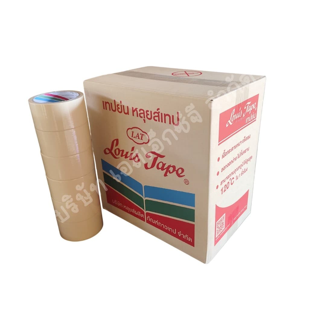 LouisTape เทปย่น เทปกระดาษกาวย่น เทปกาวย่น MaskingTape หลุยส์เทป เทปหนังไก่ กระดาษกาว รูปที่ 6