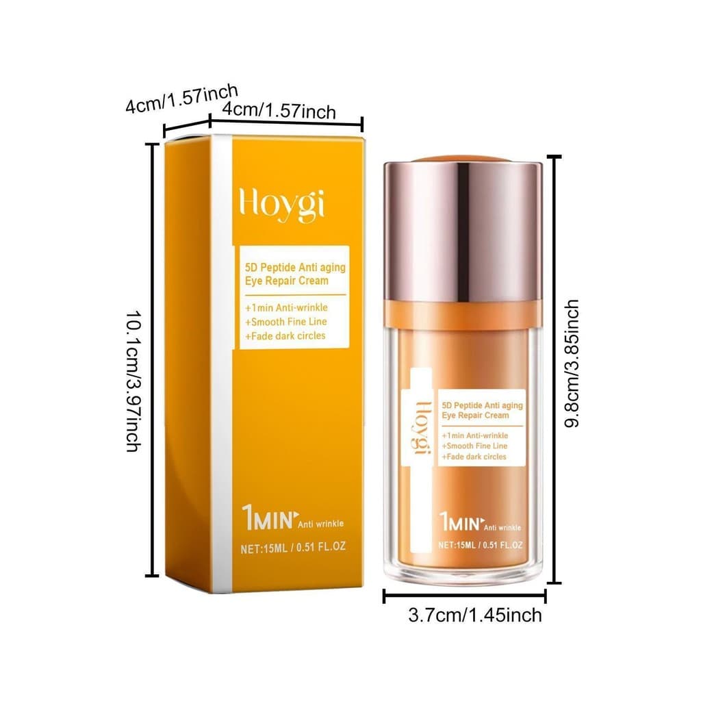 2 ชิ้น 5D Peptide Eye Cream ครีมบำรุงรอบดวงตา 15ml รูปที่ 5