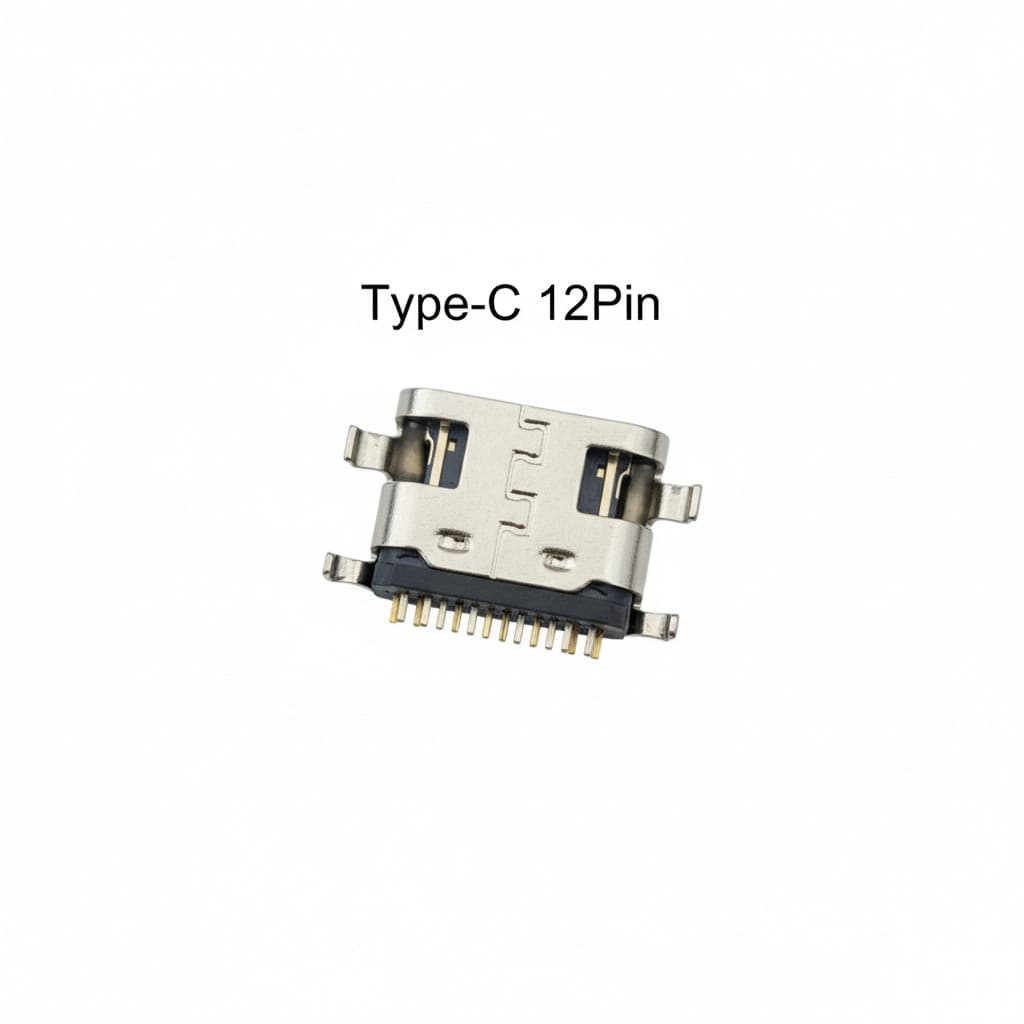 ตูดชาร์จ Type-C USB Mid Mount 1.6mm .ใช้ได้หลายรุ่น #090 รูปที่ 4