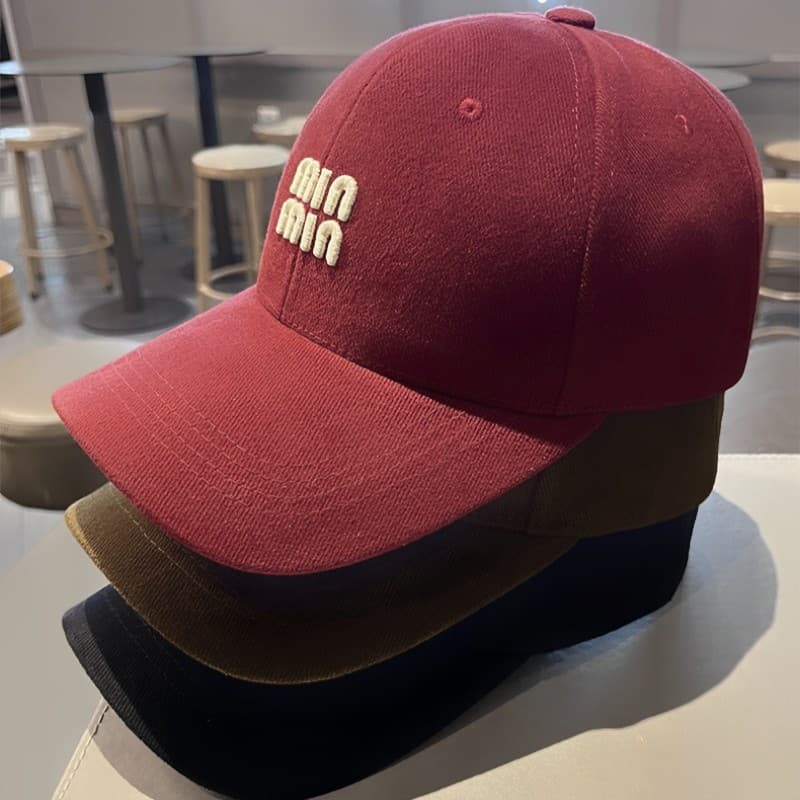 Hotcap จัดส่ง หมวกเบสบอลปักลายตัวอักษรเกาหลีใหม่ปี 2025 หมวกสำหรับกิจกรรมกลางแจ้ง รูปที่ 6