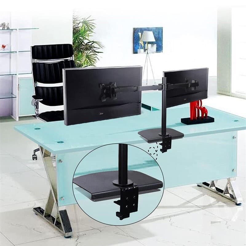 แผ่นรองกระจัง Monitor Arm Reinforcement Plate สำหรับติดตั้งขาตั้งจอคอมแบบหนีบกับโต๊ะ รูปที่ 2