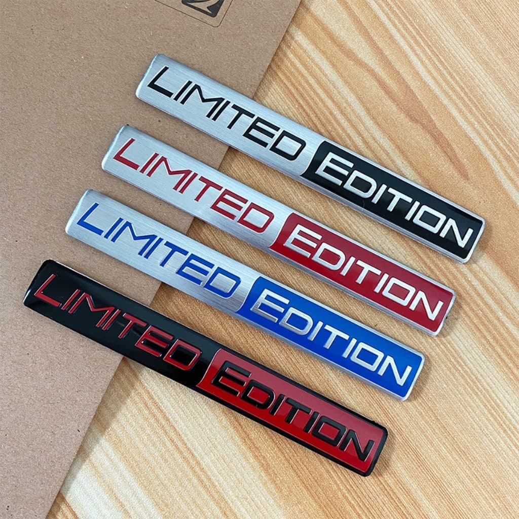 คูปองสุดคุ้ม！ สติกเกอร์โลหะติดรถยนต์limited editionมีกาวในตัว สําหรับติดตกแต่งข้างรถยนต์sticker รูปที่ 5