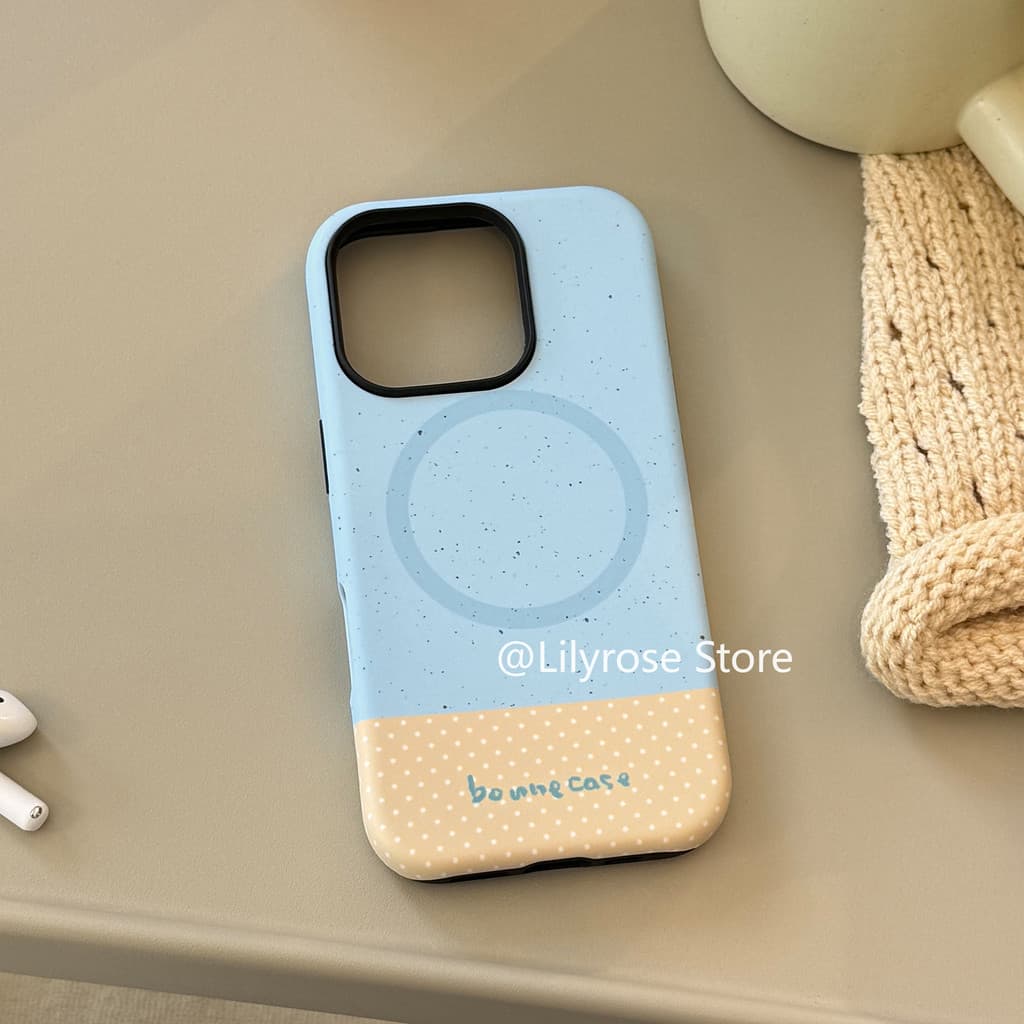 เคส iPhone 17ProMax 17Pro 17 16ProMax 16Pro 16 15ProMax 15Pro 15 Apple iPhone Case 17Air 14 13 11 16Plus 15Plus 14Plus Magnetic Simple Red Blue Yellow Desk Holder Hard รูปที่ 7