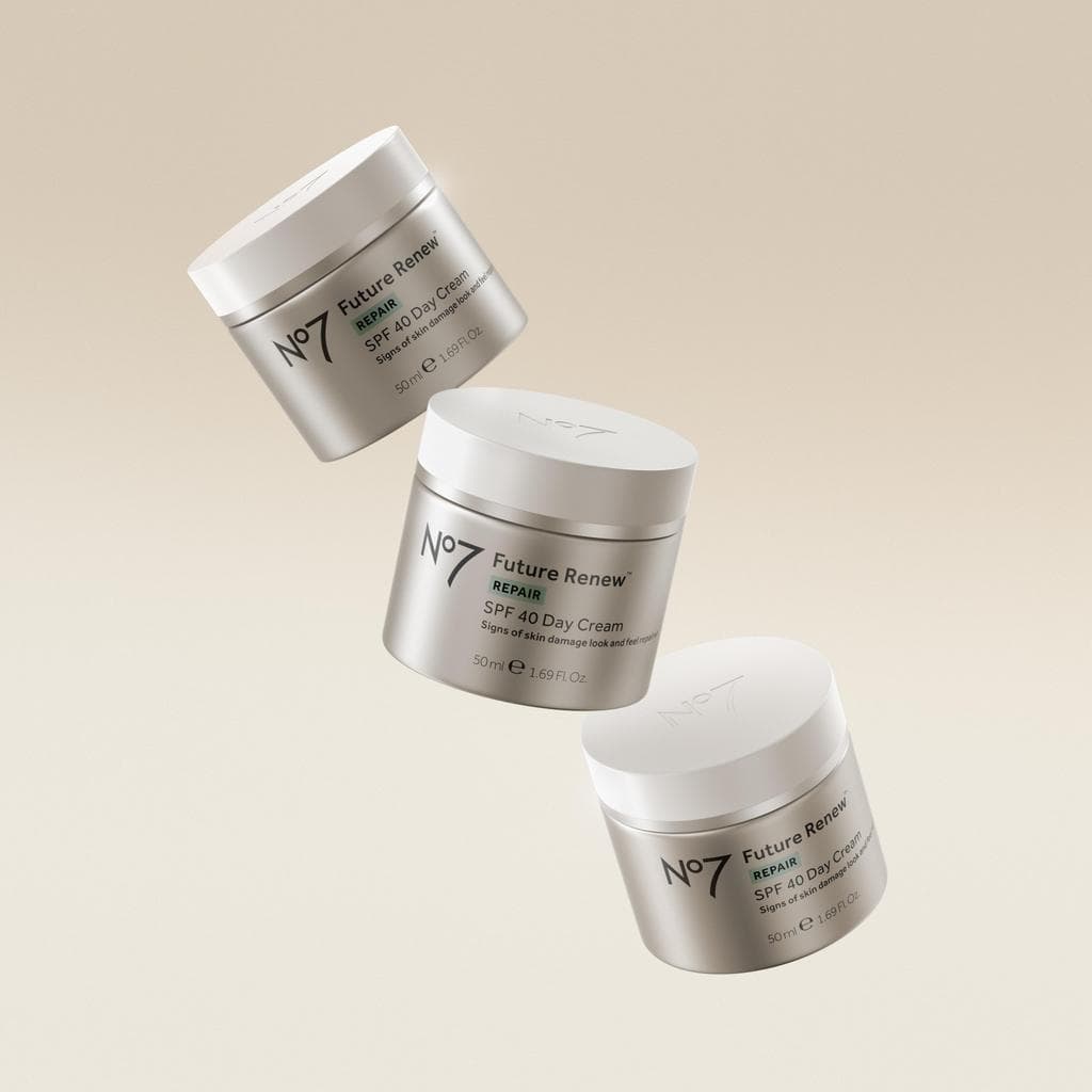 No7 Future Renew Repair SPF 40 Day Cream 50 ML. นัมเบอร์เซเว่น ฟิวเจอร์ รีนิว รีแพร์ เอสพีเอฟ 40 เดย์ ครีม 50 มล. รูปที่ 6
