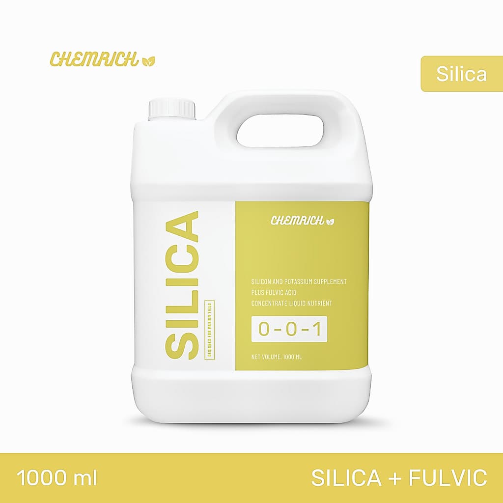 1000ml ซิลิกา ธาตุซิลิกาเสริมความแข็งแรง เพิ่มขนาดกิ่ง ก้าน และลดการหดตัว สารอาหารเข้มข้น - Chemrich รูปที่ 1