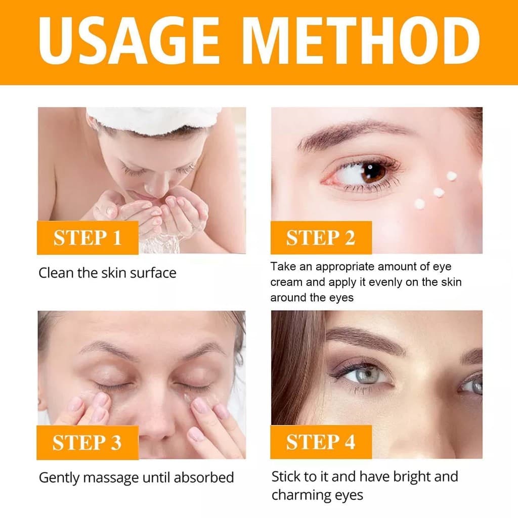2 ชิ้น 5D Peptide Eye Cream ครีมบำรุงรอบดวงตา 15ml รูปที่ 2