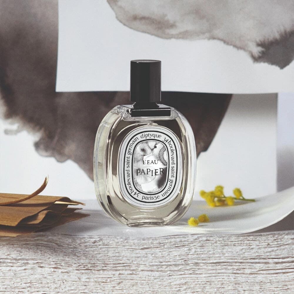 น้ําหอมแท้ 100%Diptyque L'Eau Papier EDT/Fleur de Peau Eau de Parfum EDP 2ml/5ml/10ml น้ําหอมพกพา ติดทนนาน รูปที่ 6
