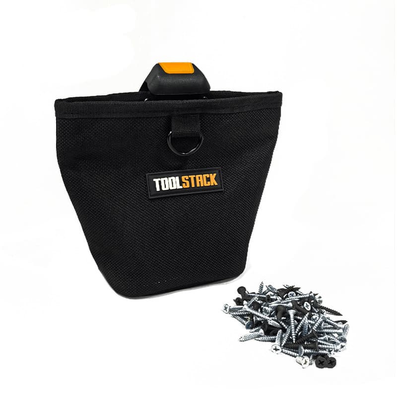 Toolstack กระเป๋าเครื่องมือผู้ชายทนทานกระเป๋าเล็บอุปกรณ์เครื่องมือทํางาน TSK-63 รูปที่ 2