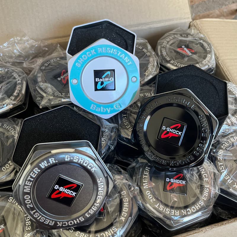กล่องนาฬิกาเหล็ก G-SHOCK ของแท้ CASIO | Original Casio Watch Box สำหรับเก็บนาฬิกา G-SHOCK ใส่ของขวัญ เก็บสะสม รูปที่ 2