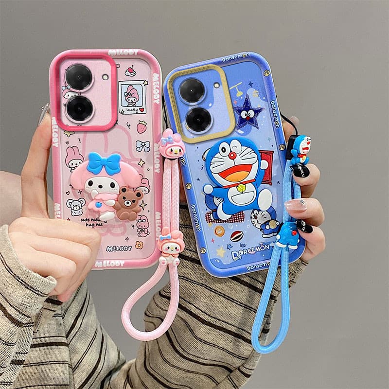 เคส Redmi A5 POCO C71 น่ารักป้องกันการตกอะนิเมะการ์ตูน TPU เคสโทรศัพท์ซิลิโคนอ่อนนุ่มYXML รูปที่ 2