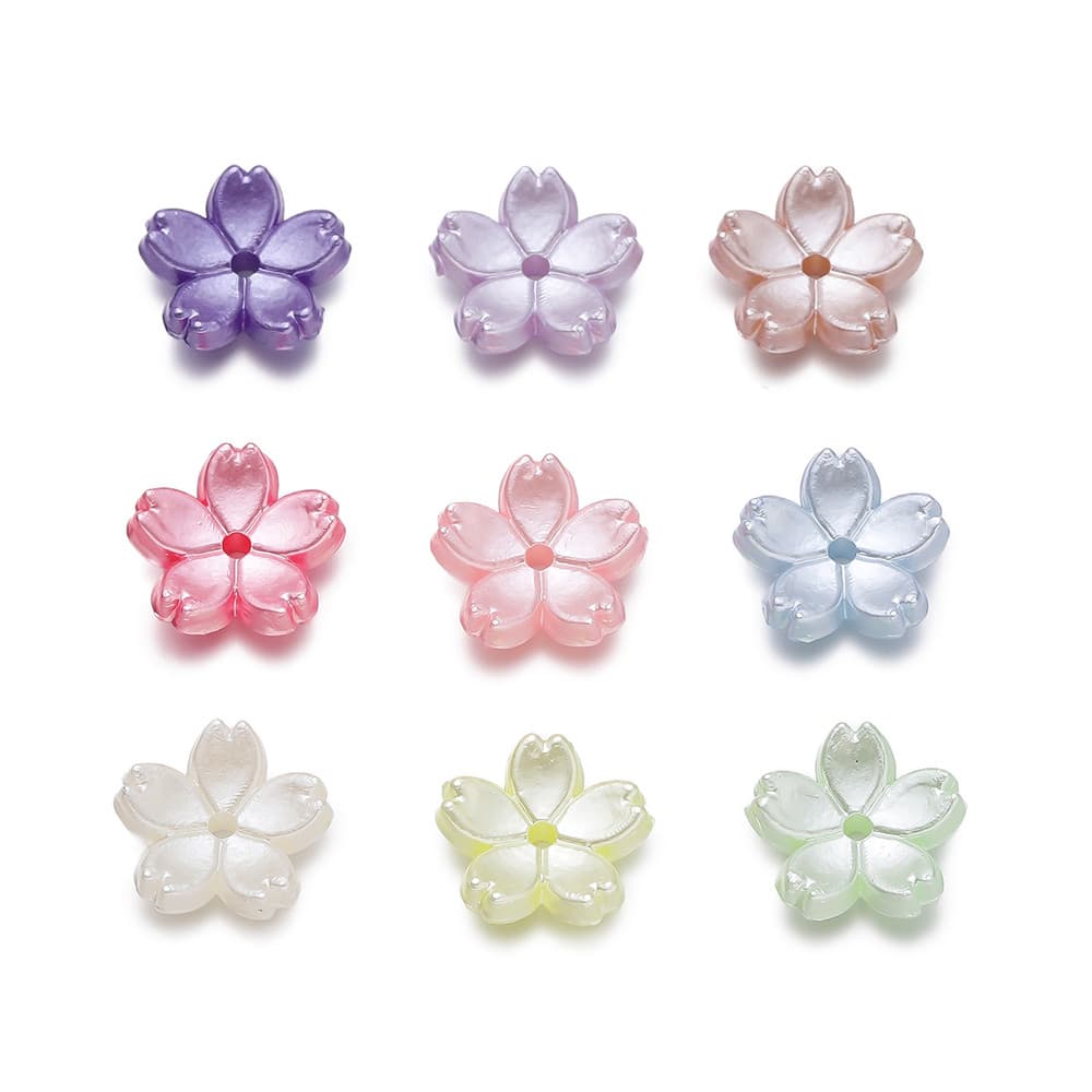 ลูกปัดมุก 50 ชิ้น ขนาด 11mm ทำจากวัสดุ ABS เลียนแบบไข่มุก สําหรับใช้งาน DIY ในสร้อยข้อมือและสร้อยคอมุก รูปที่ 4