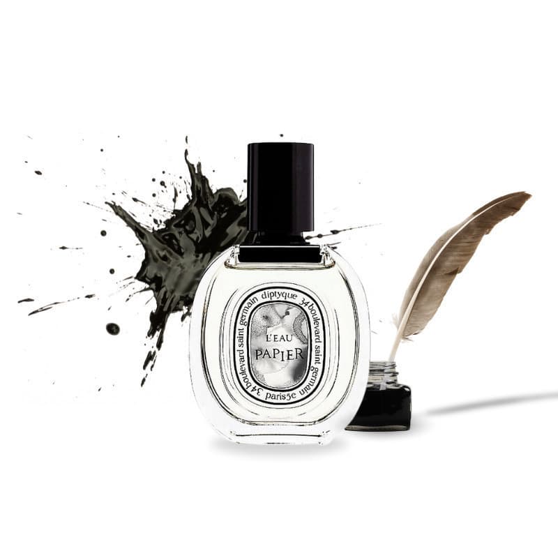 น้ําหอมแท้ 100%Diptyque L'Eau Papier EDT/Fleur de Peau Eau de Parfum EDP 2ml/5ml/10ml น้ําหอมพกพา ติดทนนาน รูปที่ 2