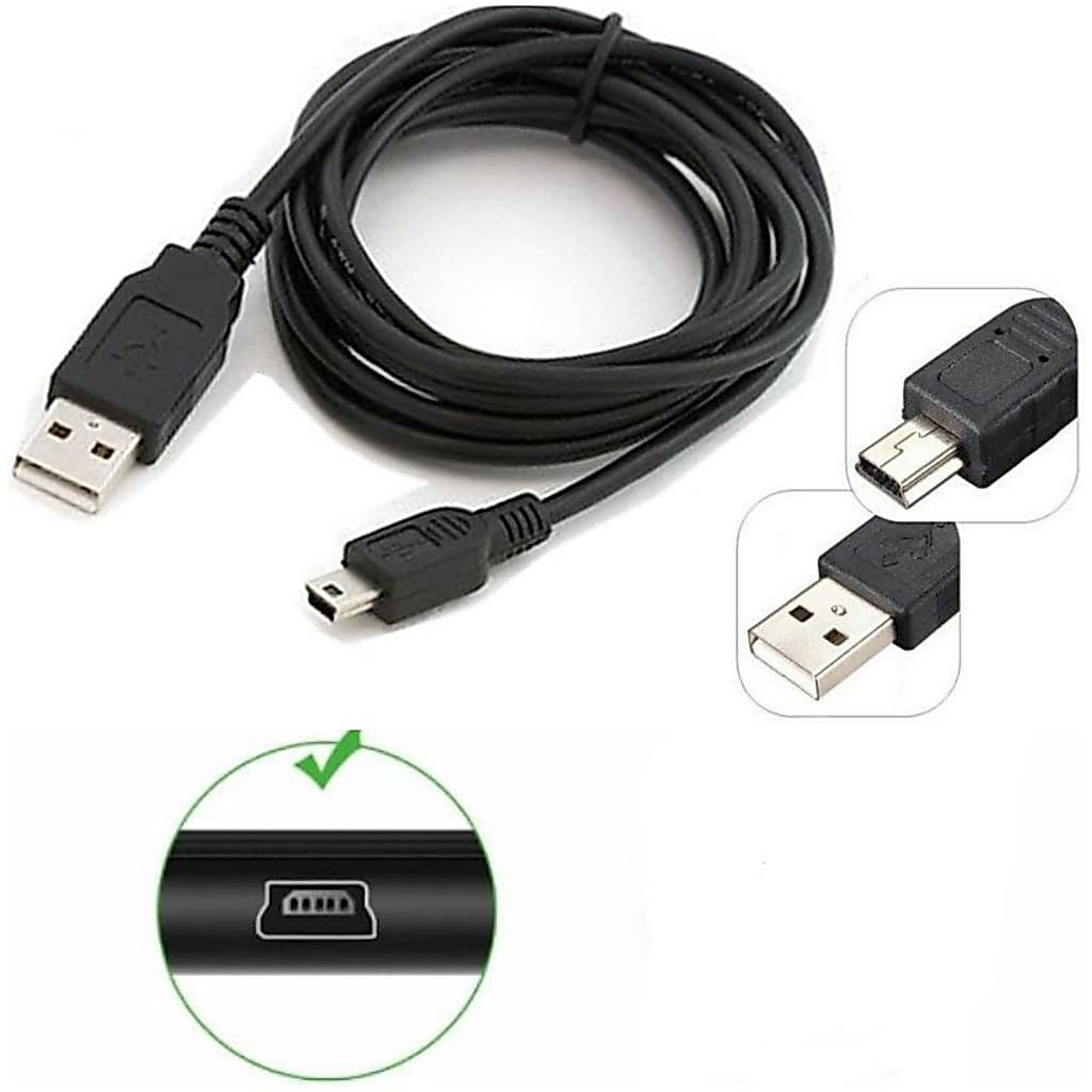 USB 2.0 to Mini USB 5Pin Cable สายยาว1.8M/ 3M / 5M รูปที่ 1