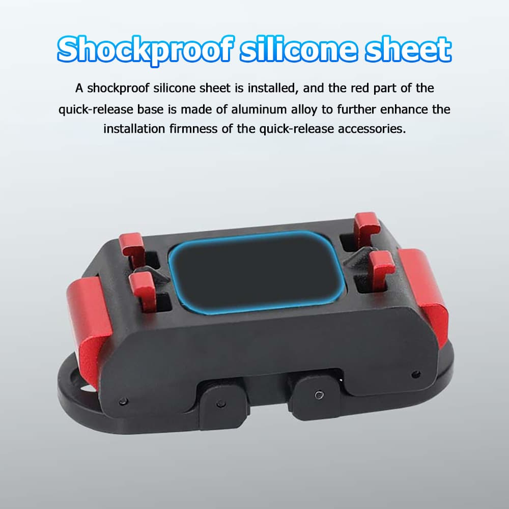 ปลดเร็ว เหมาะสําหรับ Insta360 X5/Ace Pro2/Ace/Ace Pro โลหะแม่เหล็ก Dual Mount 1/4 เกลียว Action กล้องอุปกรณ์เสริม รูปที่ 4