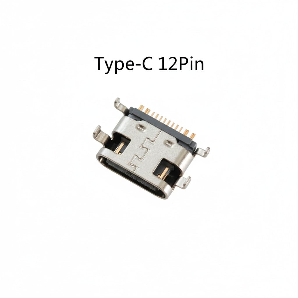 ตูดชาร์จ Type-C USB Mid Mount 0.8mm .ใช้ได้หลายรุ่น #091 รูปที่ 2