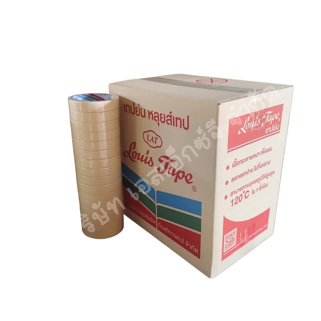 LouisTape เทปย่น เทปกระดาษกาวย่น เทปกาวย่น MaskingTape หลุยส์เทป เทปหนังไก่ กระดาษกาว รูปที่ 3