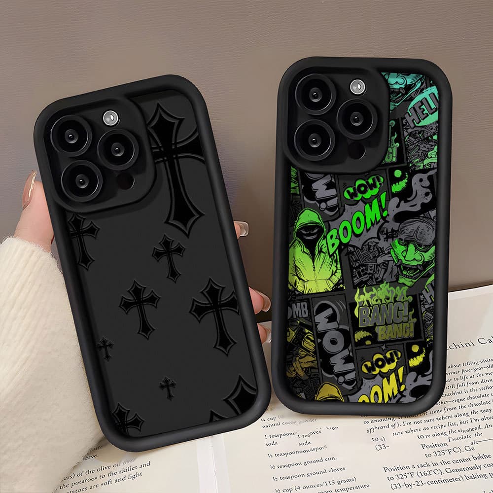 เคส OPPO A3 A3X A60 A57 A57S A77 A15 A15S A17K A17 A53 2020 A11S 2021 A53S A33 A5 Pro A18 A38 4G 5G เปลือกนิ่มซิลิโคน รูปที่ 1