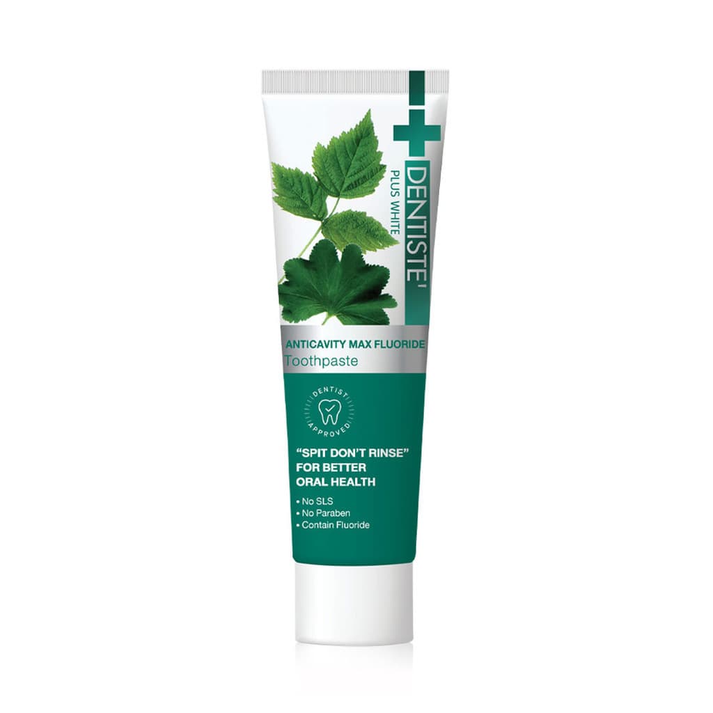 Dentiste Anticavity Max Fluoride Toothpaste 10g ยาสีฟันเดนทิสเต้ สูตรฟลูออไรด์ ช่วยป้องกันฟันผุ ผสานสมุนไพร 14 ชนิด. รูปที่ 3