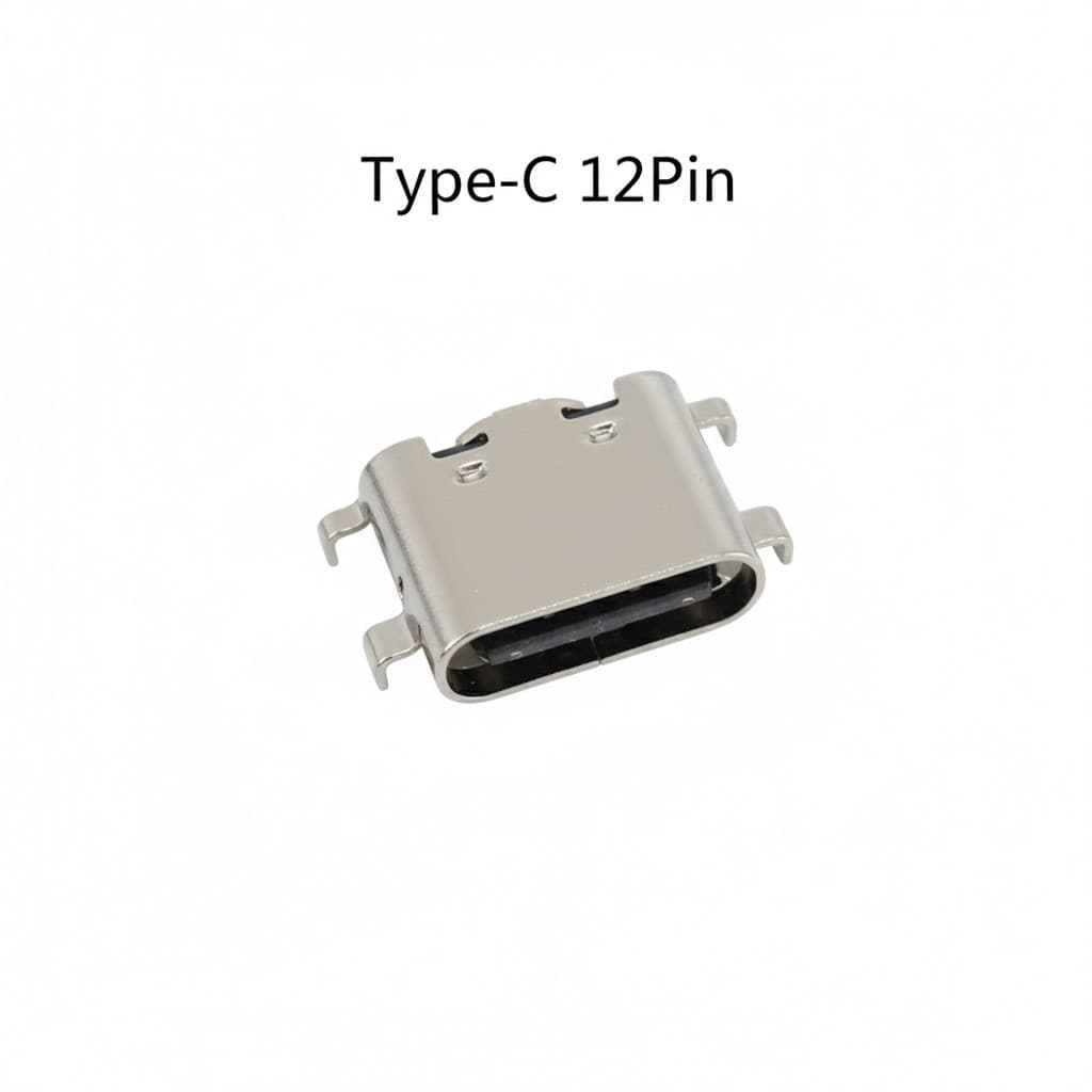 ตูดชาร์จ Type-C USB Mid Mount 0.8mm .ใช้ได้หลายรุ่น #091 รูปที่ 3