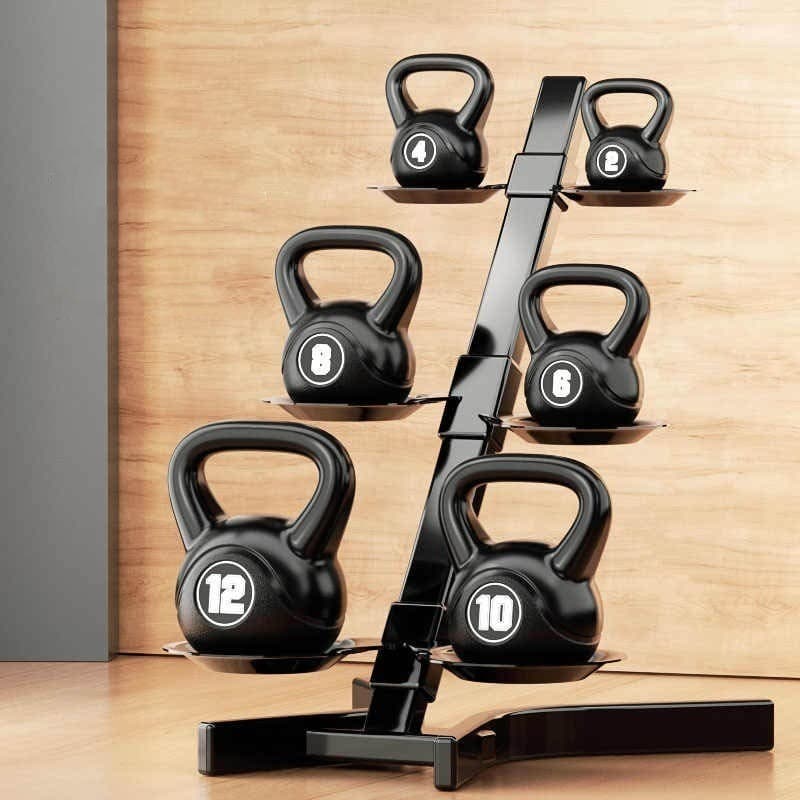 เคตเทิลเบล ดัมเบล 2kg 4 kg 6kg 8kgดรัมเบล Kettlebells dumbell dumbbell ดัมเบลลูกตุ้ม สำหรับสร้างบั้นท้าย รูปที่ 3