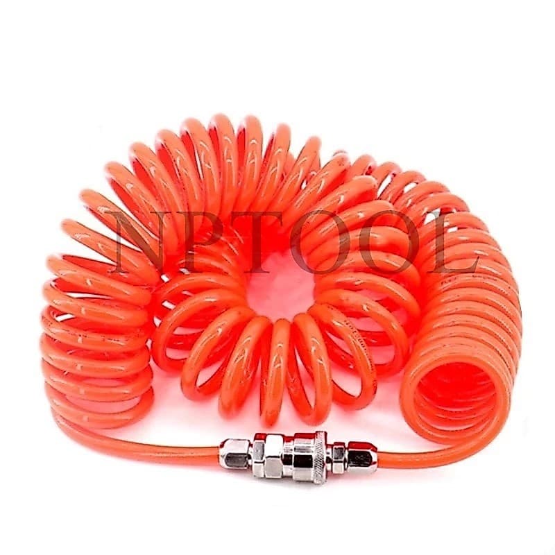 NP-205 แบบสปริง สายลม แบบสปริง PU AIR HOSE ขนาด 5x8 mm. 12 เมตร รูปที่ 1