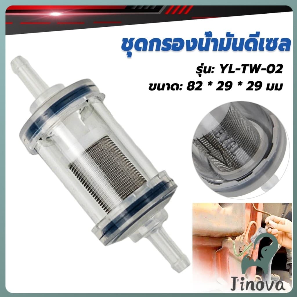 Jnv ชุดกรองน้ำมันดีเซล ราคาต่อ 1ชิ้น Parking Heater Fuel Filter Part รูปที่ 1