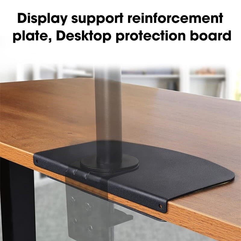 แผ่นรองกระจัง Monitor Arm Reinforcement Plate สำหรับติดตั้งขาตั้งจอคอมแบบหนีบกับโต๊ะ รูปที่ 4