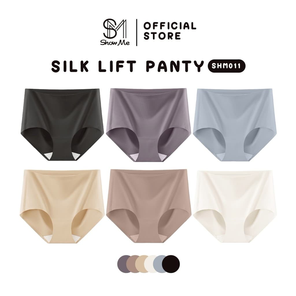 Show Me กางเกงชั้นไร้ขอบ ทรงเอวสูง รุ่น Silk Lift Panty โอบรับทุกส่วนโค้ง เบาสบาย ใส่ได้ทั้งวัน รูปที่ 7