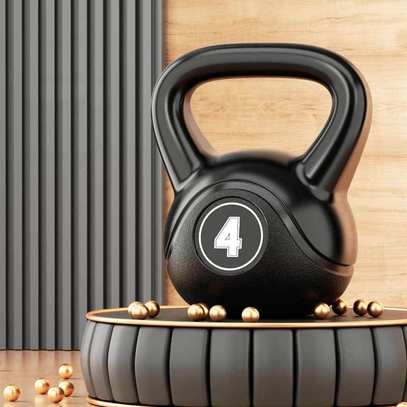 เคตเทิลเบล ดัมเบล 2kg 4 kg 6kg 8kgดรัมเบล Kettlebells dumbell dumbbell ดัมเบลลูกตุ้ม สำหรับสร้างบั้นท้าย รูปที่ 4