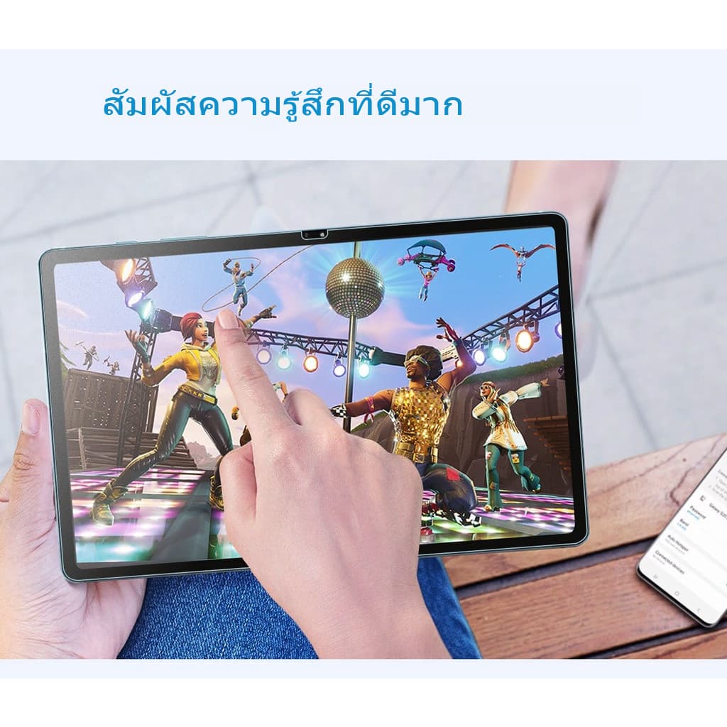 ฟิล์มกระดาษ PaperLike Samsung Galaxy Tab A11+ S11 S7 S8 S8 S7+ S9 S10 FE S10+12.4 S6 Lite A8 A9+ฟิล์ม แท็บเล็ต ฟิล์มด รูปที่ 5