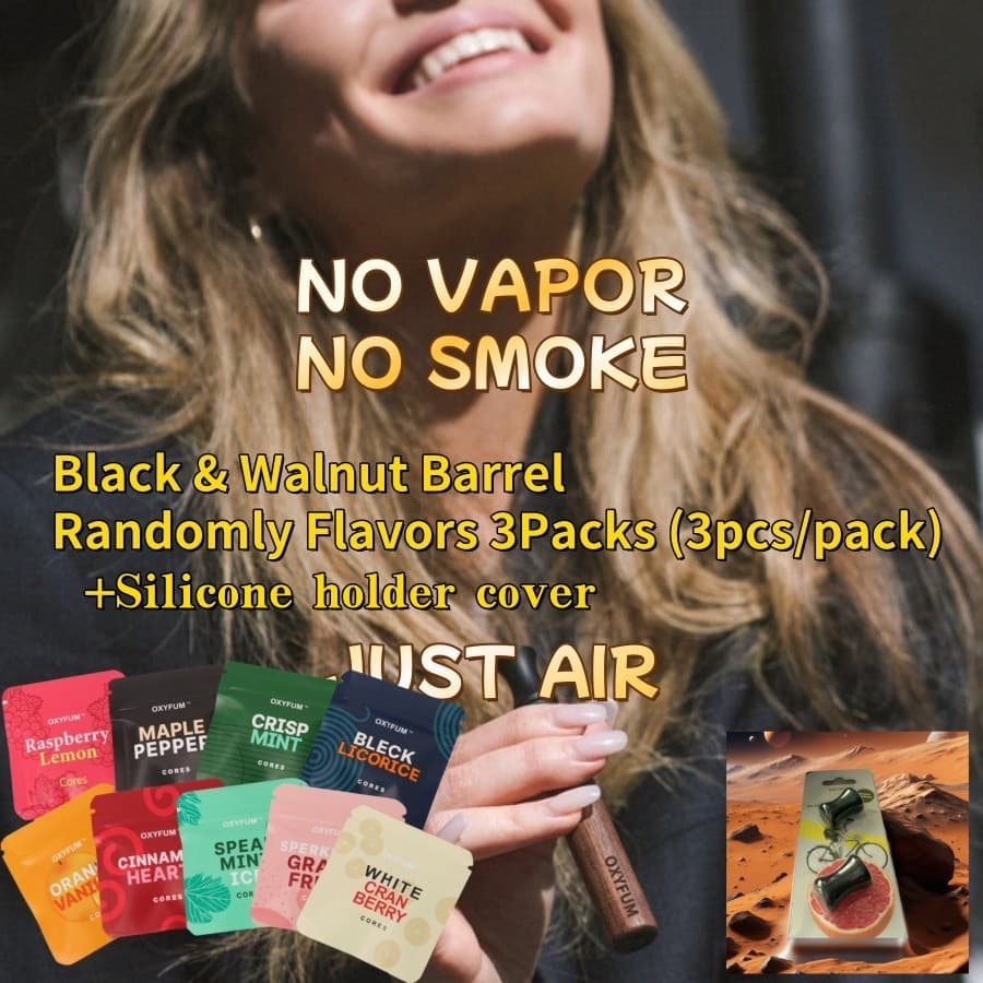 OXYFUM ที่ต้องการ Infused Essential Oil รสน้ํามันหอมระเหย Artifact อุปกรณ์ Air Inhaler Mouthpiece The Good Habita รูปที่ 2