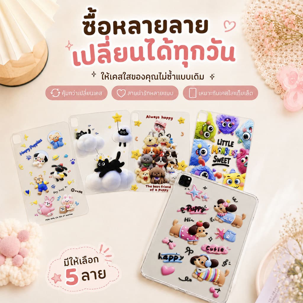 เคสiPadอะคริลิคใสสําหรับGen7 Gen8 Gen9 Air4 Air5 Air6 Pro 10.5 Air3 เจน10 Pro11ป้องกันการโค้งงอป้องกันการชนกันเคสไม่มีปก รูปที่ 4